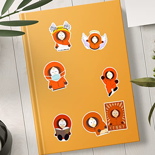 Stickers Pack 30 Pcs Decals Aesthetic Kenny Label Sp Water Bottle Cartoon Removable Series Phone Vinyl Waterproof Bike Funny Book Luggage Gift For Kids Friends Boy Girl Family #TOP4