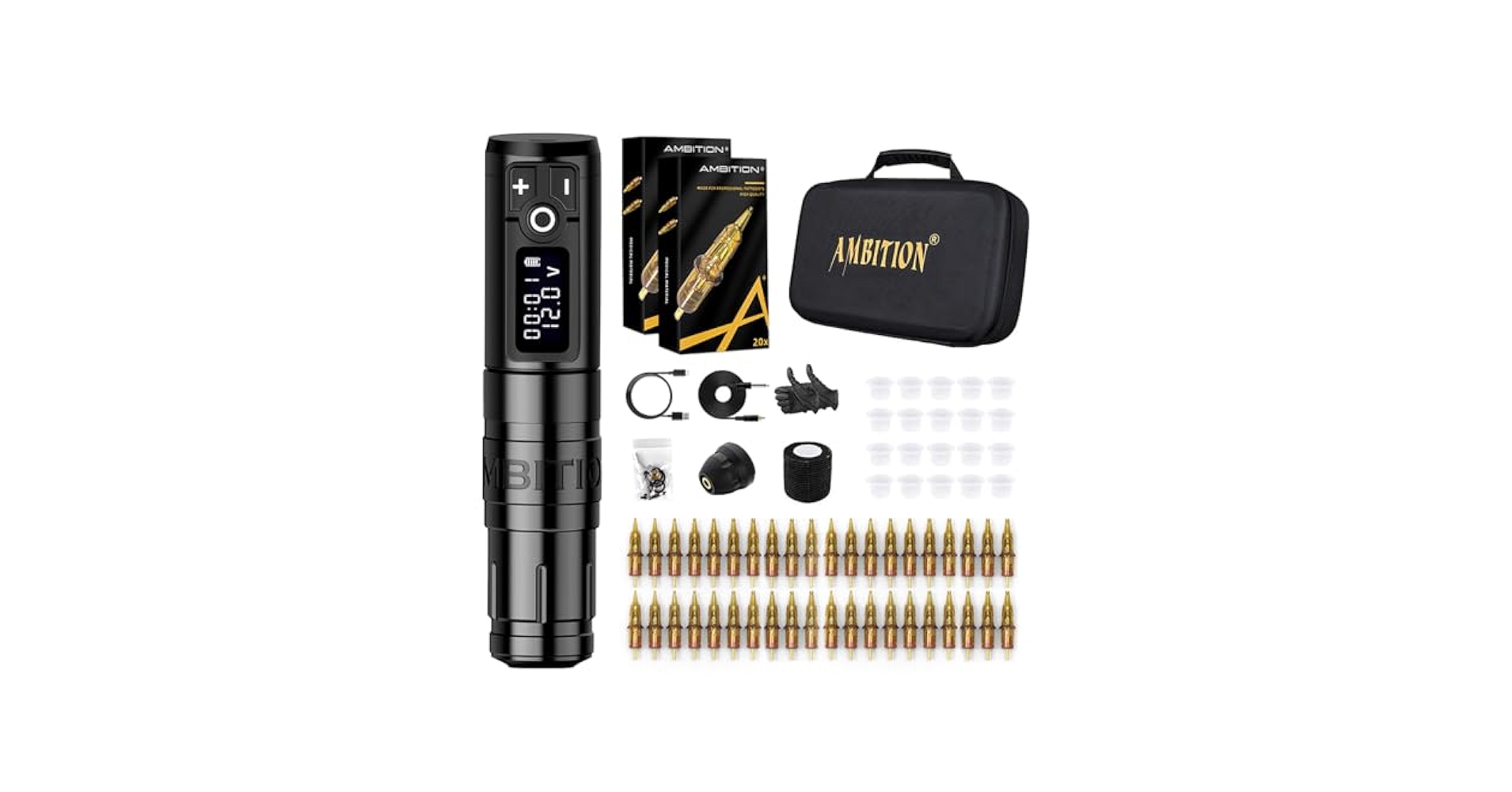 アンビションタトゥーキット ワイヤレスタトゥーマシン Ambition Amazon | Ambition Torped タトゥーキット - ロータリータトゥー