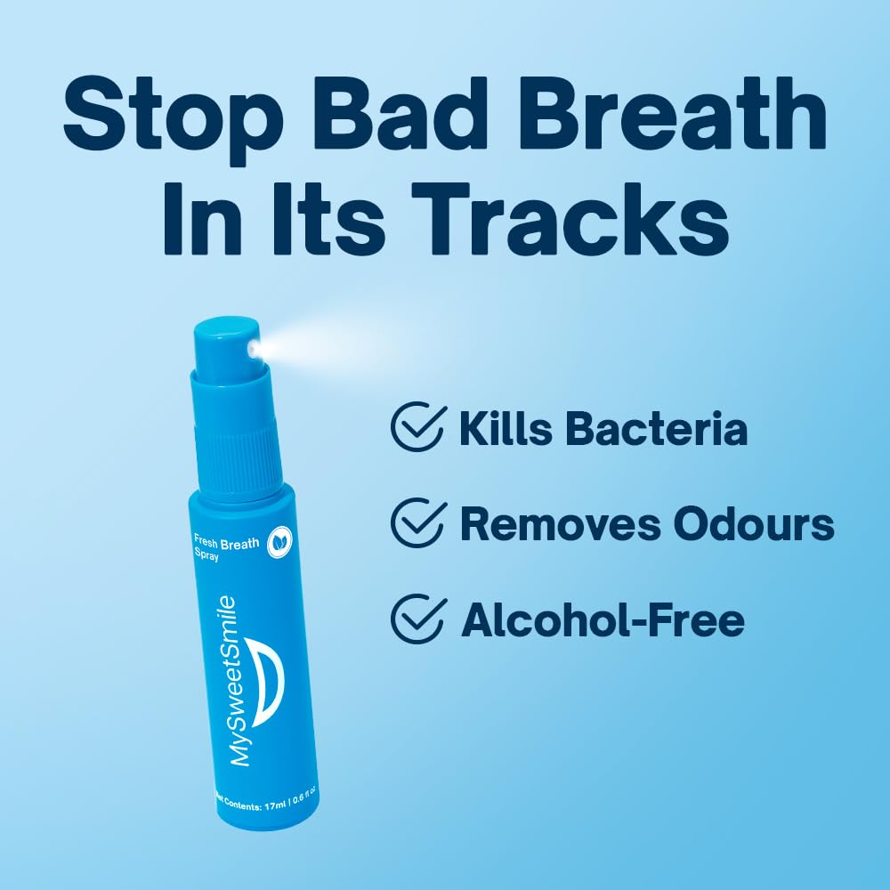 MySweetSmile Fresh Breath Spray, Oral Care