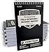 Police Field Interview Notebook - 3.75" x 6" Pocket Sized Spiral Notebook for Public Safety Interviews, Incident Reports and More - 140 Pages (12 Pack)