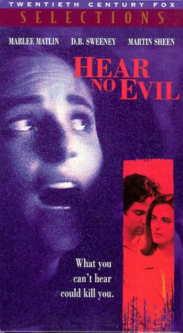 Hear No Evil USA VHS edición original norteamericana para reproductores compatibles con NTSC