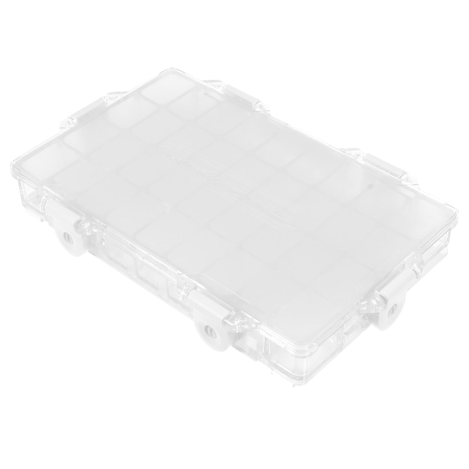 Boîte à Aquarelle 36 Cases en Abs Plaque de Fixation de Couleur, Hermétique et Étanche, Plateau à Pigments pour Mélange, Rangement Peinture, Artistes et Étudiants
