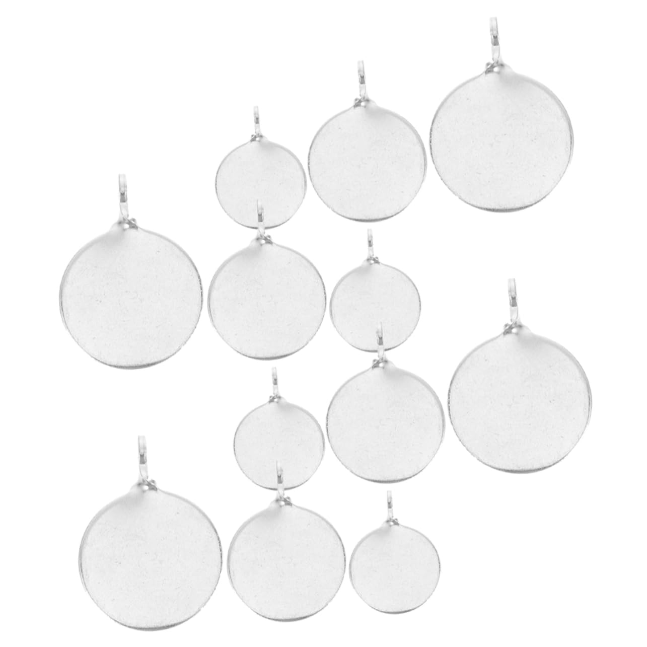 Anneome Set 12 Bersagli in Acciaio al Manganese Resistenti all'Usura Bersagli Portatili Facili da Appendere per Allenamento Tiro Indoor e Outdoor