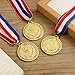 Acrridi Gold Medals for Awards,1st Winner Medals for Sports, Competitions, Party, Olympic Style, 3 Inches (3, Big Winner)