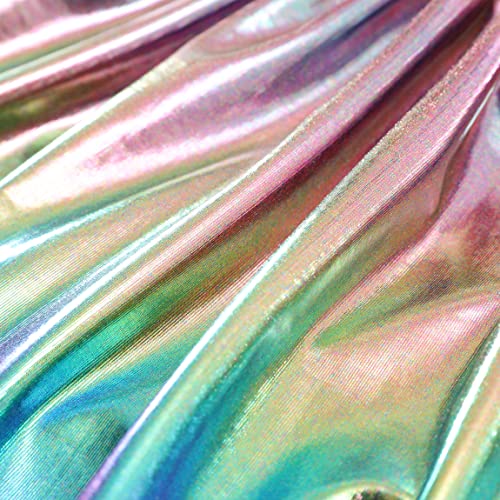 Somlatrecy Girls' Metallic Rainbow Skirt Toddler Bow Tutu Skort 5T #TOP3