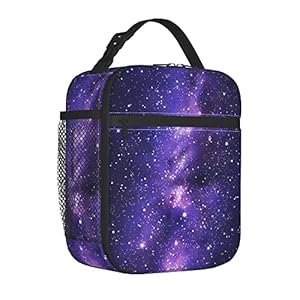 Starry sky Lunch Bags For Men Women Boys Girls Reusable Tote Lunch Bags For Office Work School Picnic Camping Thermal Insulation And Cold Preservation