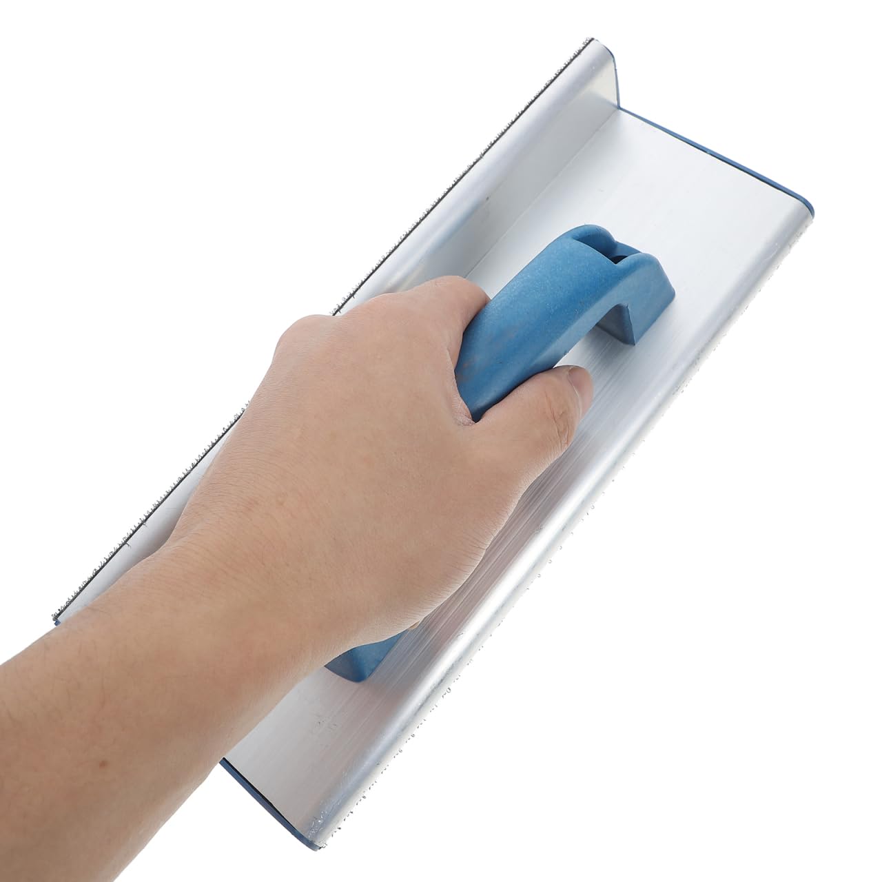 HOMSFOU Soporte De Papel De Lija Con Mango Marco Autoadhesivo Para Lijado De Esquinas Y Paredes Herramienta Manual Para Superficies Planas Y Contorneadas 2 Piezas 9.84X3.54X2.36 Pulgadas