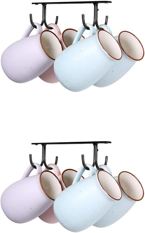 Fvstar 2 Set Mug Rack Under Mug Holder