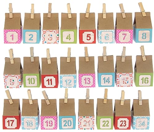 Sunnysue 300-63 DIY Christmas Calendar Without Glue