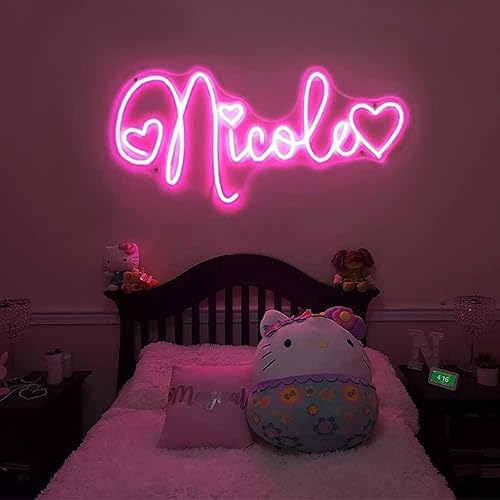 Miniatura 2 de Letreros LED de neón para boda, dormitorio, fiesta de cumpleaños, decoración del hogar, letreros de luces de neón personalizables, bares,