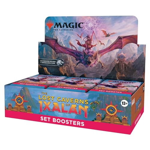 Magic: The Gathering The Lost Caverns of Ixalan Set Boosters Box – 30 Booster Set + 1 Box Topper Card (361 Magic Cards)