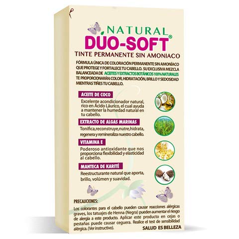 Coloración, Beauty cabello borgoña intenso Marca NATURAL DUO -SOFT (3)