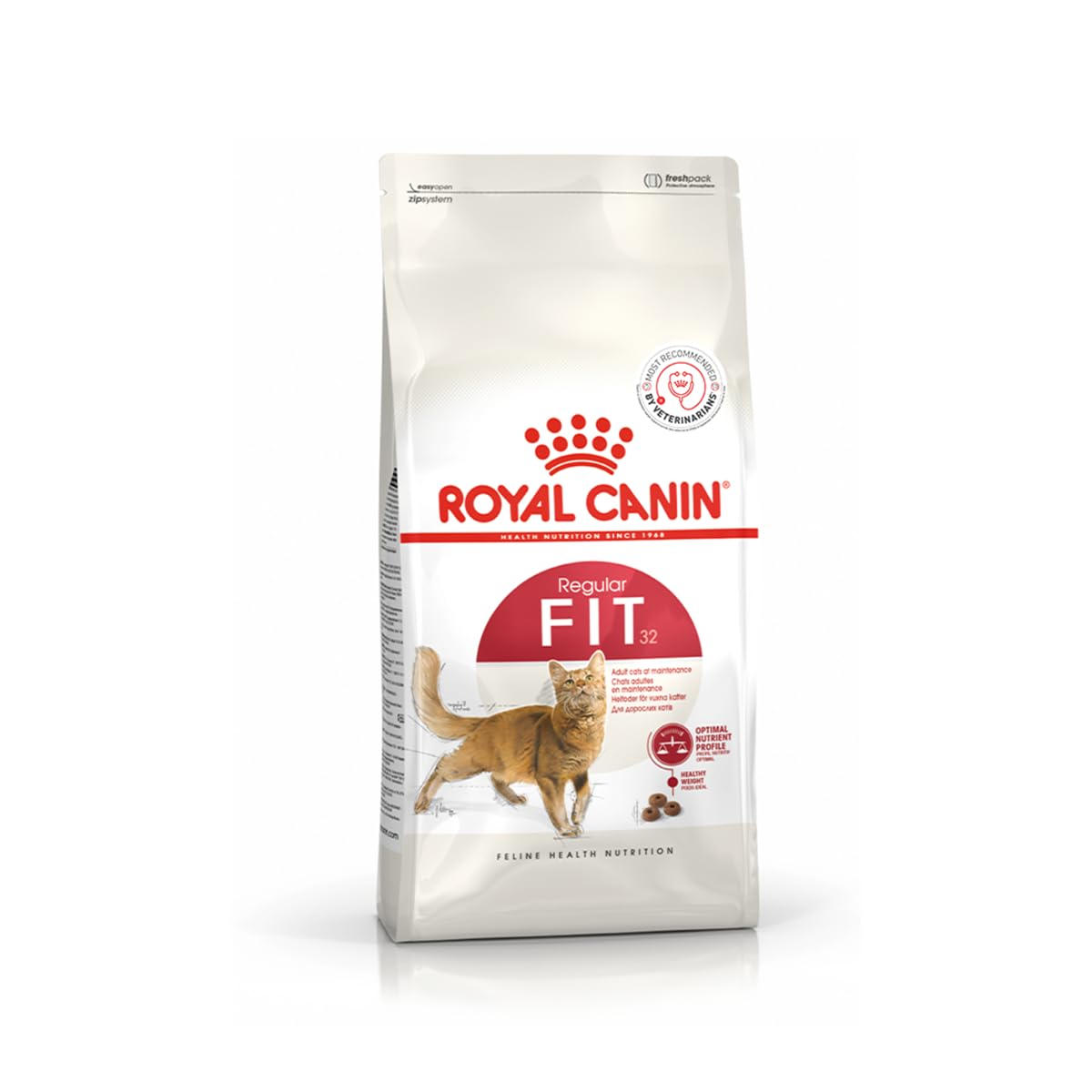Royal Canin Katzenfutter Feline Fit 32, 1er Pack (1 x 4 kg Packung)