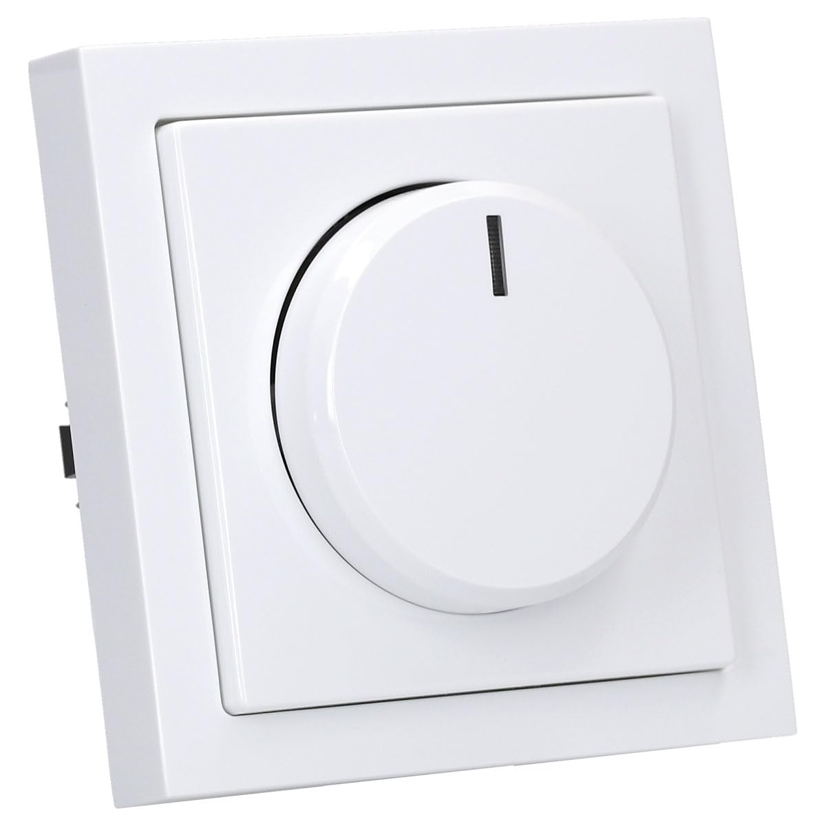 Komplett-Set Busch-Jaeger (Original), LED-Drehdimmer in Future Linear Studioweiß -184K neues Modell 6523 U-102 - Nachfolger zu 6523U