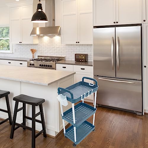 1 Conjunto Prateleira De Armazenamento De Carrinho Rack De Banheiro Carrinho De Cozinha Carrinho De