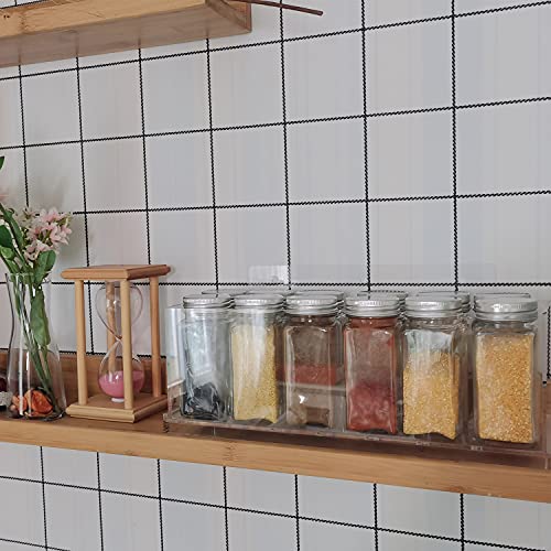 Niuxx 12 Inches Window Box Planter With Saucer, Garden Plant Flower Pot With Suction Stickers, Rectangle Kitchen Succulent Herb Pots Outdoor Indoor, Modern Floral Natural Centerpieces Home Decor #TOP5