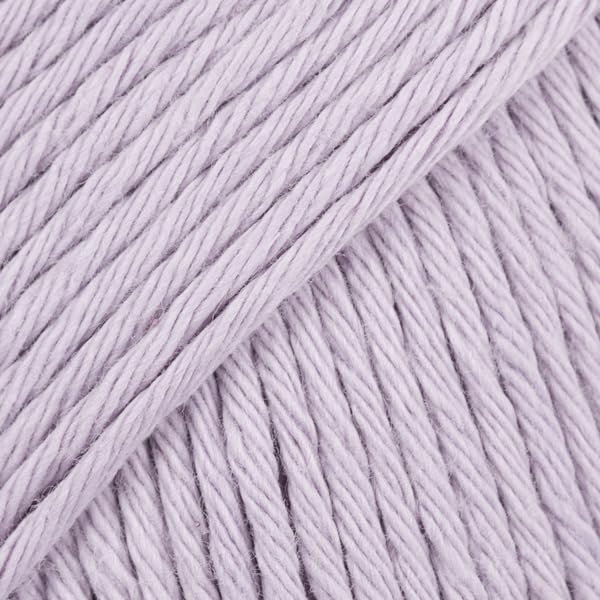 100% Cotton Knitting and Crochet Yarn, 4 or Medium, Aran Weight, Drops Paris, 1.8 oz 82 Yards per Ball (77 Sweet Orchid)