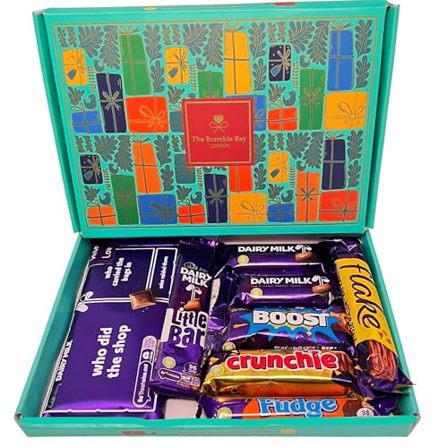 Chocolate Gift Hamper Box Set for Dairy Milk Selections, Get Well Soon, Ideal for Christmas, Birthday, Sweet Treats for Kids