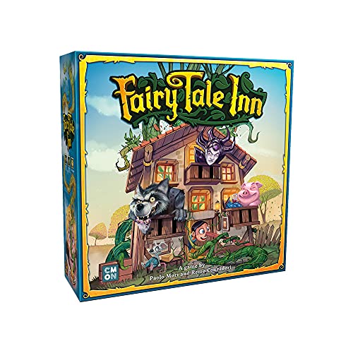 Fairy Tale Inn Board Game | Family Board Game | Board Game for Adults and Kids | Fun Game for Family Game Night | Ages 8 and up | 2 Players | Average Playtime 15 - 20 Minutes | Made by CMON