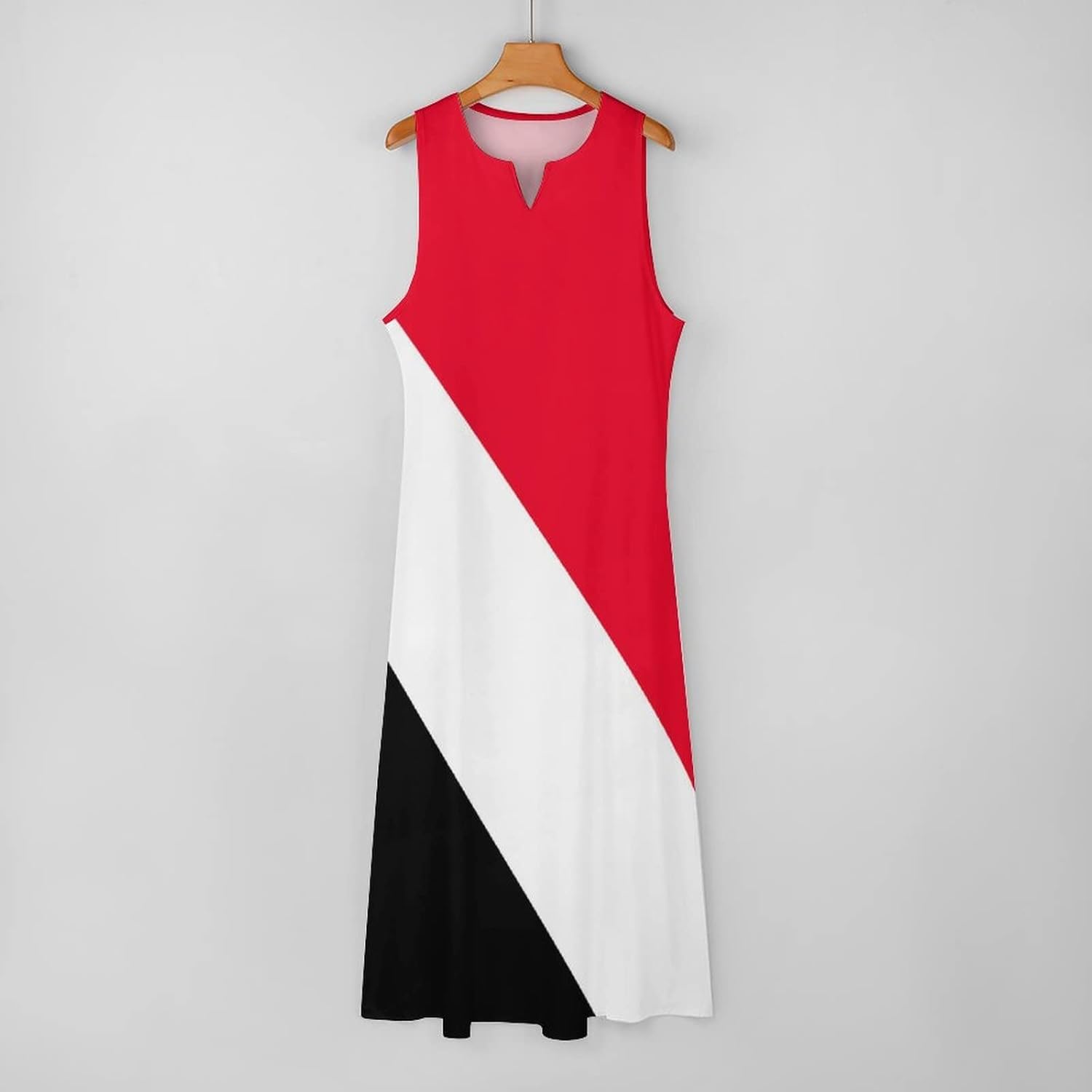 TAIZIYEAH Long Dress Sealand,Principality of Flag Women's Summer Casual Loose Dress Long Dress Short Sleeve for Girls Fashion Skirts S - Image 6