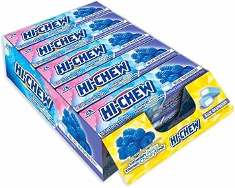 Hi-Chew Fruity Chewy Candy 50g | Blue Raspberry Flavoured 15