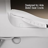 Vista 8 de Kohler K-20197-0 Betello - Inodoro alargado de 2 piezas con Revolution 360, color blanco