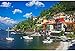 AMTTGOYY 1000 pièces Puzzles Lac de Côme, Italie Puzzle pour Adultes et familles