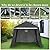 LVUYOYO 10'X10' Outdoor Storage Shelter Shed, Waterproof Portable Storage Shed with Roll-up Zipper Door and Ventilated Window, Heavy Duty Outdoor Shed Carport for Motorcycle, Bike, Garden Tools (Grey)