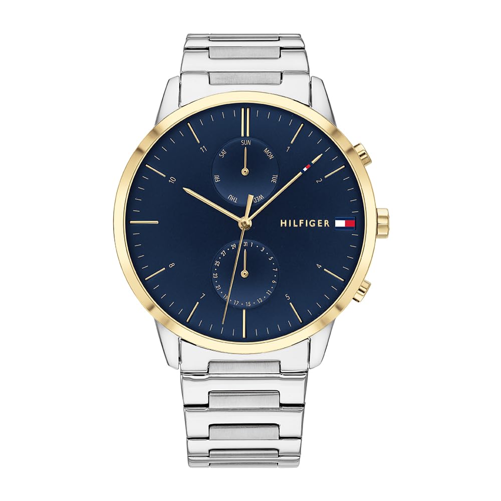 Tommy Hilfiger Herren Multi Zifferblatt Quarz Armbanduhr Hunter