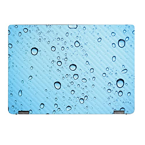 MightySkins Carbon Fiber Skin Compatible with Lenovo IdeaPad Flex 5 16" (2022) Full Wrap Kit - Rainy Day | Protective, Durable Textured Carbon Fiber Finish | Easy to Apply | Made in The USA