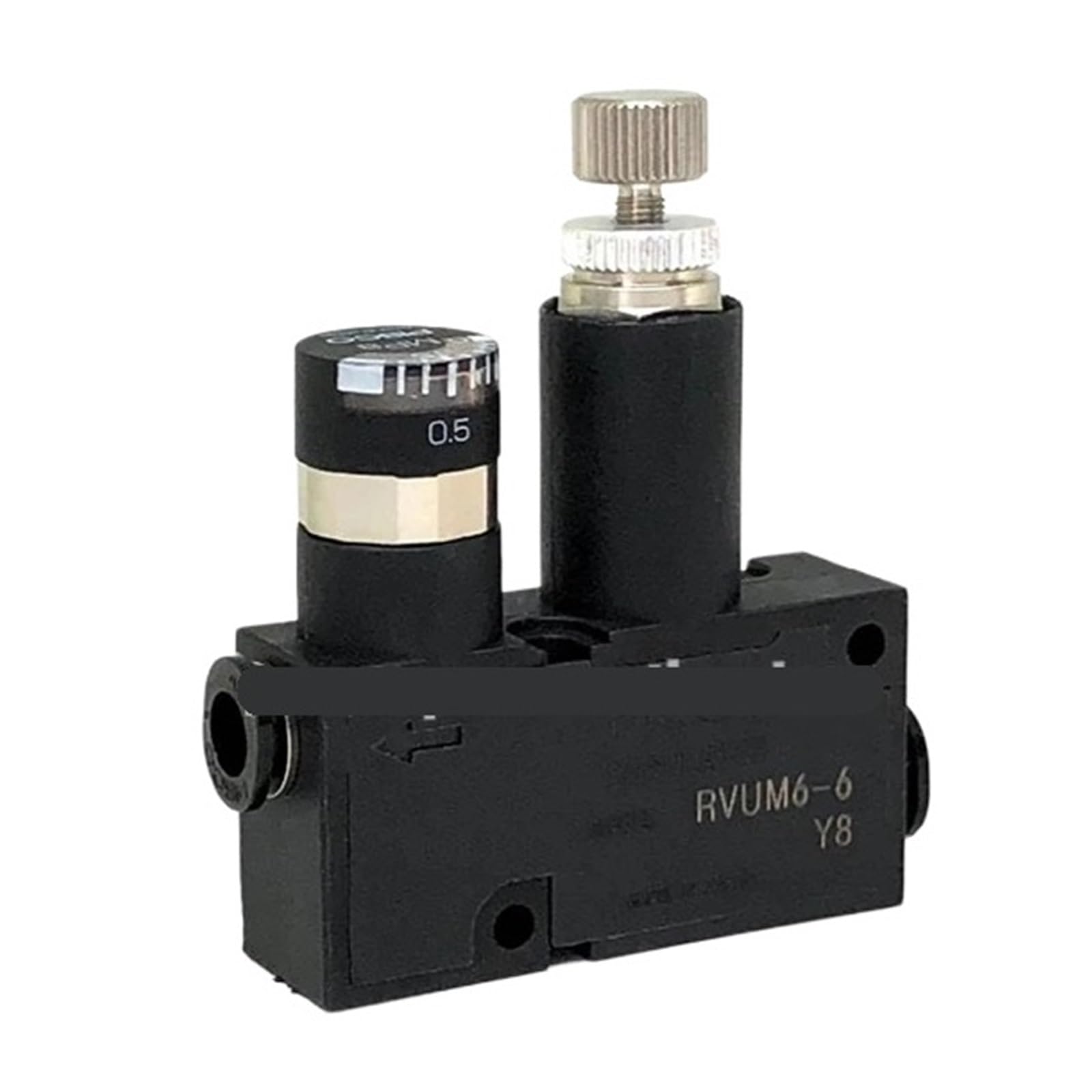TPKMVGAP 1pcs RVUM4-4 RVUM6-4 RVUM6-6 RVUM8-6 RVUM8-8 RVUMP4-4 RVUMP6-6 RVUMP6-4 Minitype Pressure regulating valve(RVUMP6-4)