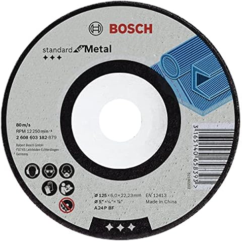 Bosch Profesional 1x Disco de Desbaste Acodado Standard for Metal Cover