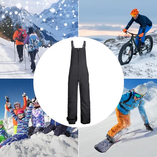 Pantalones de nieve cómodos y cálidos que eliminan el frío y la humedad en la montaña 6