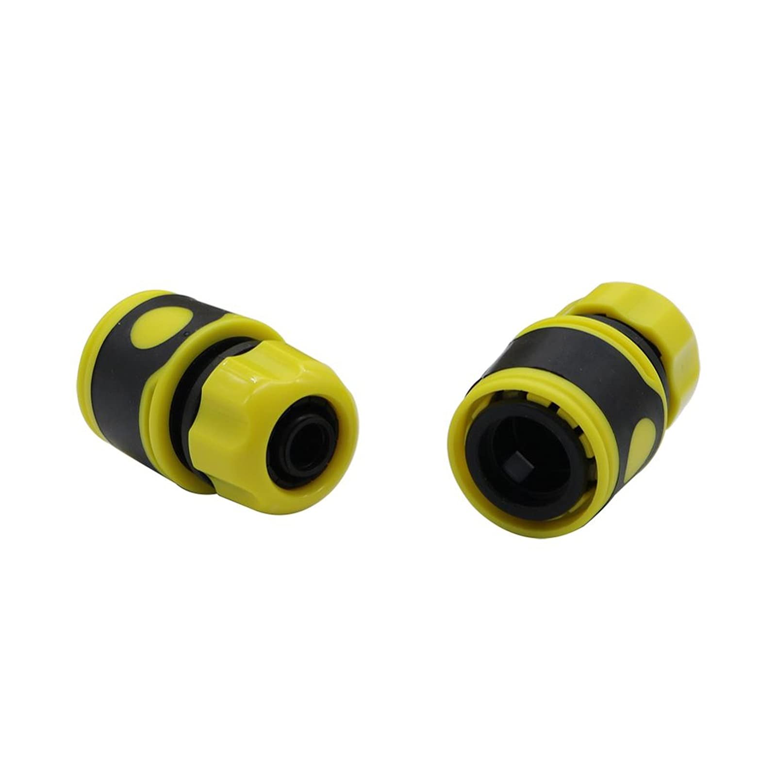 Utility Hose Butt Hose Connector Adapter 2 Pieces of 1/2" Hose Quick Connector Car Wash Water Gun Hose Connector Garden Irrigation Pipe Connection Fittings