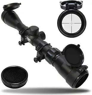 WF Optical ライフルスコープ 3-9ｘ40mm マウントリング付属/3-9倍ズーム 国内狩猟、実銃対応