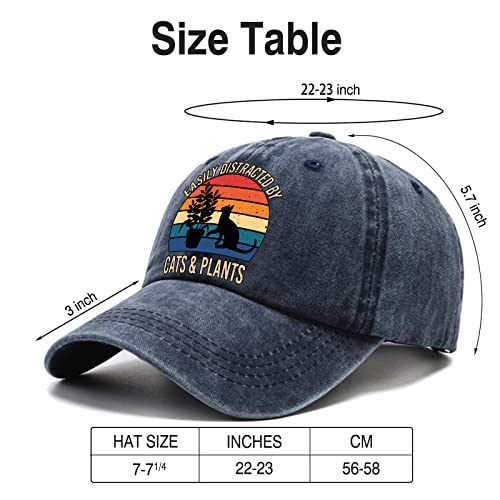 Image of Vintage Country Adjustable Cotton Cap for Women