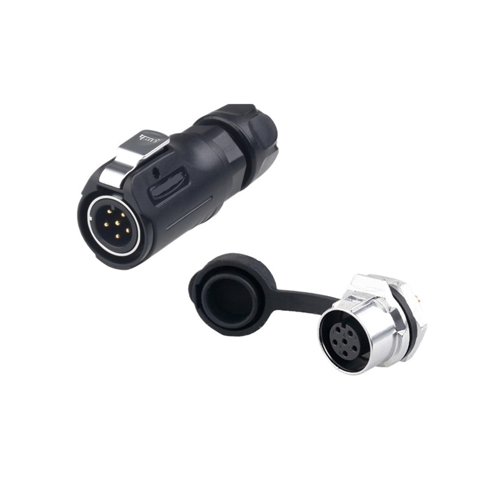 Conector de aviación LP-12 para sistemas de iluminación exterior y pantallas LED