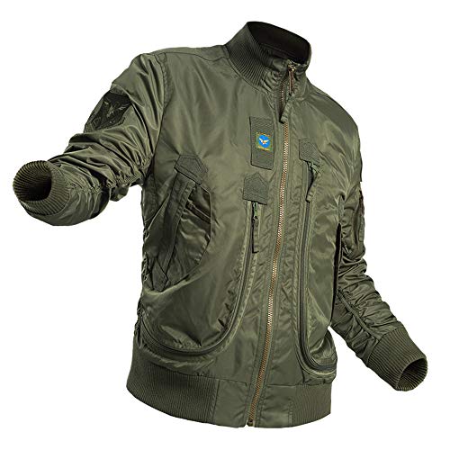 Veste de vol MA-1 en nylon haute résistance et fibre de polyester élégante