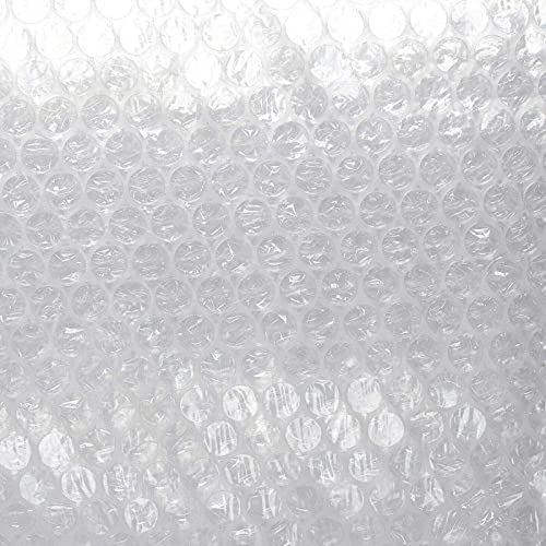 2 Rollen Luftpolsterfolie 50cm x 100m (100m2) Polsterfolie Blasenfolie Knallfolie - Stärke 50my - Verpackungsfolie + Trimmesser