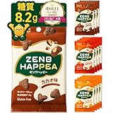 【低糖質 お菓子】ZENB ゼンブ ハッピー 豆パフスナック 3種12袋 (カカオ・キャラメル・メープル) ゼンブハッピー [ グルテンフリー 白 砂糖不使用 ダイエット 中の おやつ 間食 小腹満たし 食物繊維 鉄分 たんぱく質 ポリフェノール ]
