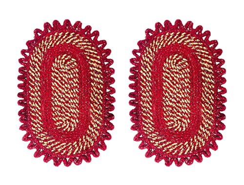Image of Cotton Doormat for Office |Handmade Cotton Doormat | Quick Dry, Washable Door Mat for Home, Bathroom & Bedroom (Pack of 2) (Pink-2)