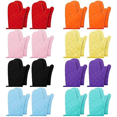 Dandat 16 Pairs Oven Mitts Cover