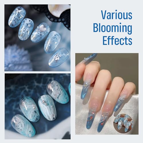 Esmalte Gel Wave Paint Blanco 15ml para Diseños DIY miniatura 3