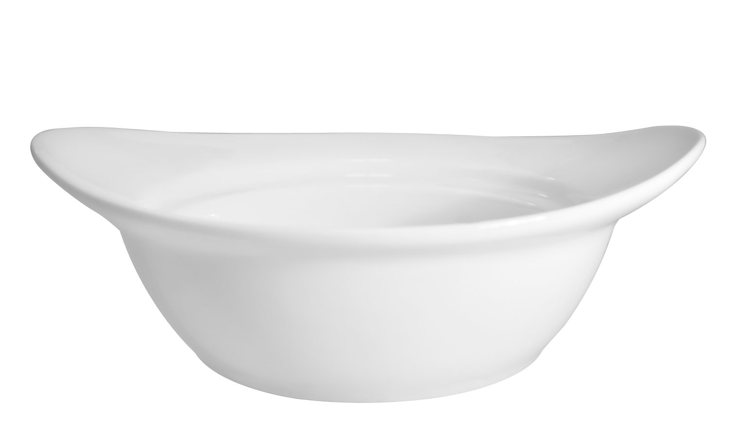 CAC China MAJ-18 6-Inch Majesty Bone China Nappie, 12-Ounce, Box of 36