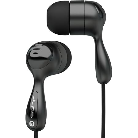 JLab Audio JBuds Hi-Fi Noise-Reducing Ear Buds, GUARANTEED FOR LIFE - Black