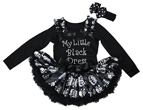 Ensemble orange pour bébé fille de 0 à 24 mois avec taille unique noir