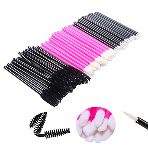 Pack of 150 One-Off Disposable Eyeliner Brushes Eyelash Mascara Brushes Lip Brushes Makeup Tool