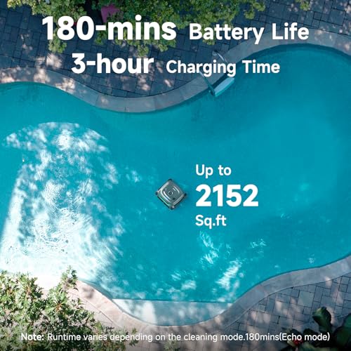 Image of Wybot C2 Cordless Pool Vacuum for Inground Pools, Pool Cleaner Robot