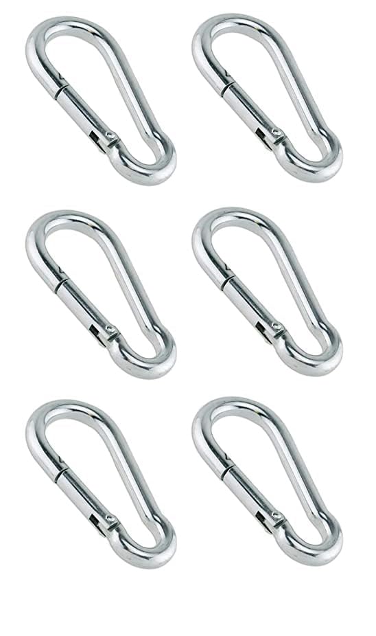 See full amazon price history chart for RvPaws Multipurpose Safety Hook for Pets, Heavy Duty Eye Clasp - Spring Pet Buckle, Key Chain for Linking Dog Leash Collar - Silver (Pack of 3) RvPaws Multipurpose Safety Hook for Pets, Heavy Duty Eye Clasp - Spring Pet Buckle, Key Chain for Linking Dog Leash Collar - Silver (Pack of 3) (B0C8FWHRW3) Amazon Price History, Amazon Price Tracker