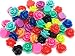 50pcs 10mm Tiny Resin Roses Flower FlatBacks Cabochons Decoration Flat Back F1221